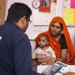 International SOS Doctor in Indian village