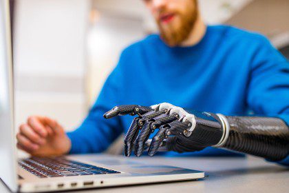 young man working freelance in laptop at home