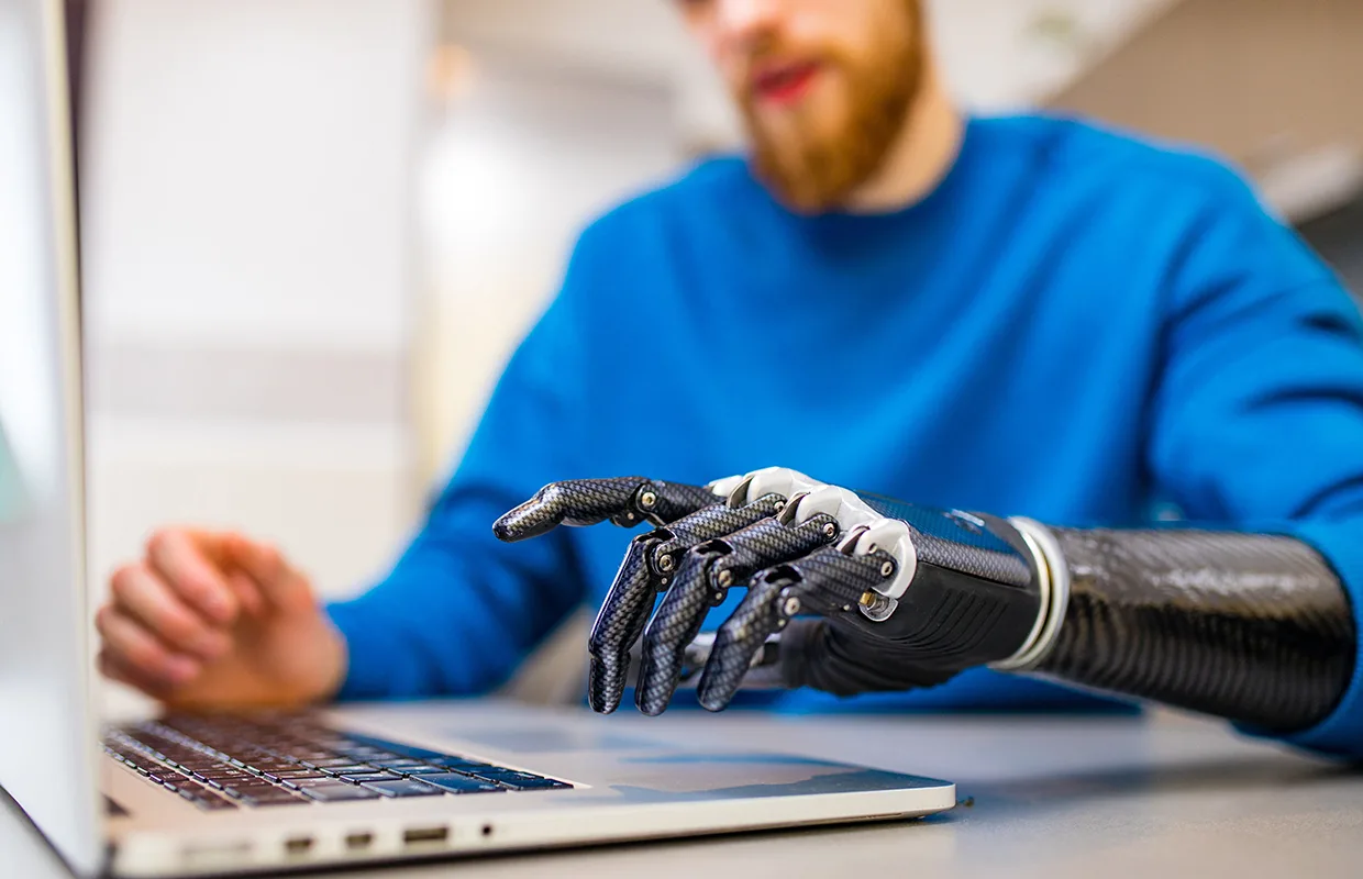 young man working freelance in laptop at home